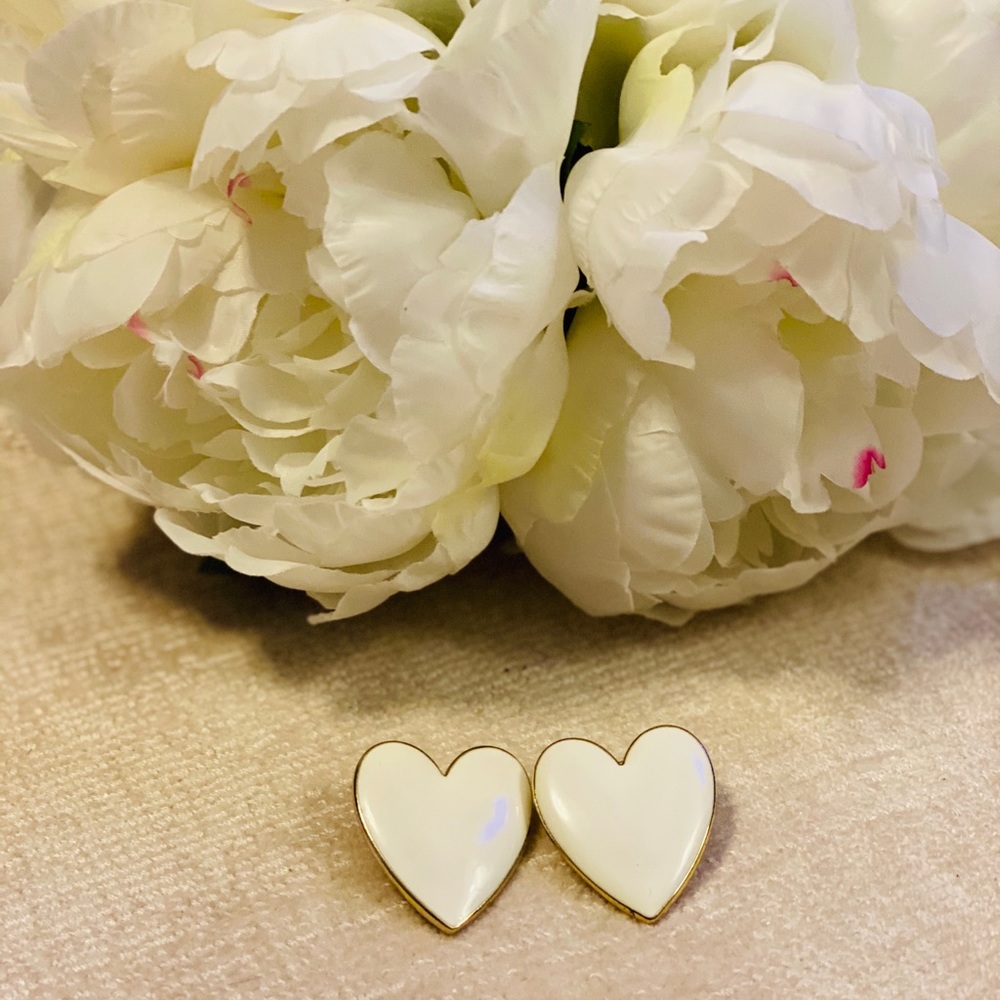 BaubleBar heart earrings